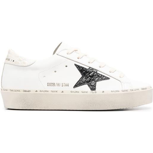 Golden Goose sneakers hi star - bianco