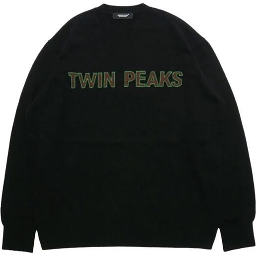 Undercover felpa twin peaks - nero