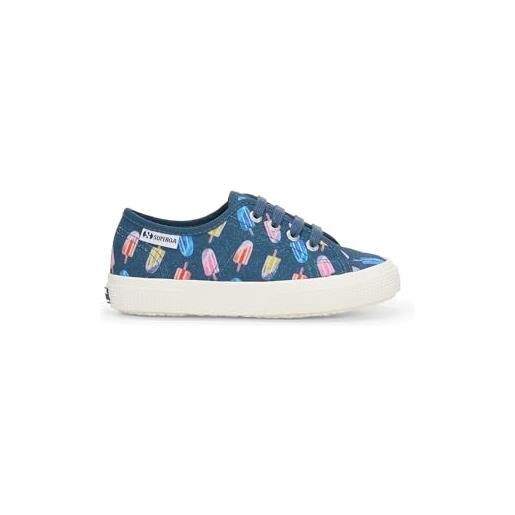 SUPERGA - sneakers, bambino/a, rosa, cotone, casual, 3750 kids ice lolly print leggera, taglia: 28