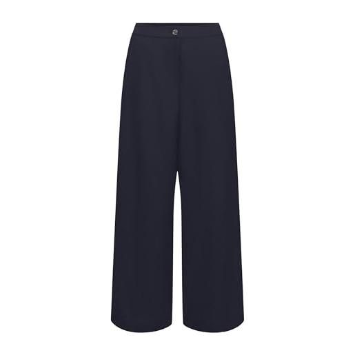ONLY onlnova life vis mika pantaloni larghi, cielo notturno, l, cielo notturno, l