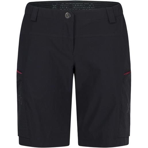 Montura pantaloncini land donna ardesia/rosa sugar