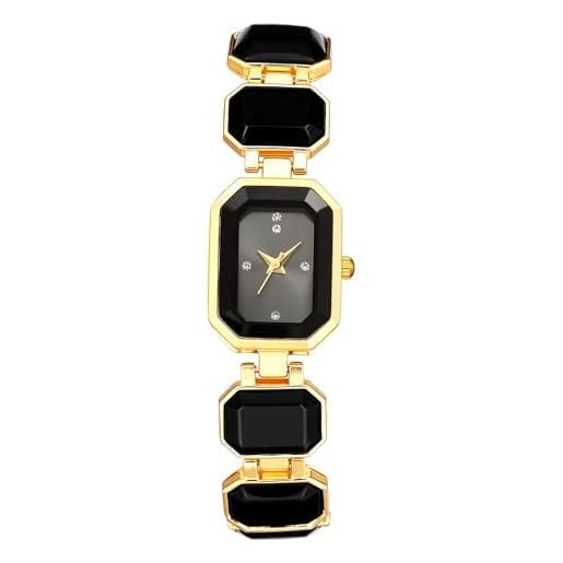 Oidea Orologio Donna Rettangolare In Pelle – Vintage Al Quarzo, Quadrante Roma, Regalo Per Lei - 5