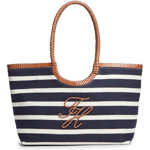 TOMMY HILFIGER tote donna - TOMMY HILFIGER blu - aw0aw18400