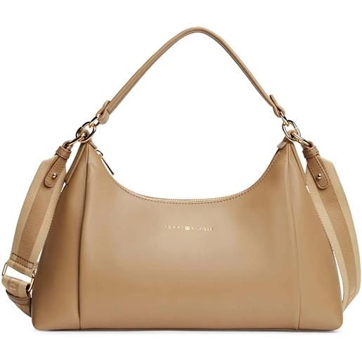 TOMMY HILFIGER borsa a spalla donna - TOMMY HILFIGER beige - aw0aw18373
