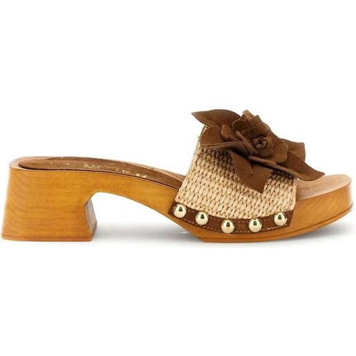 CAFE NOIR sabot donna - CAFE NOIR naturale - c1xo9002