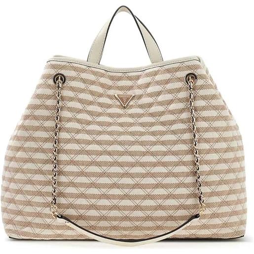 GUESS tote donna - GUESS taupe - hwag96 73290