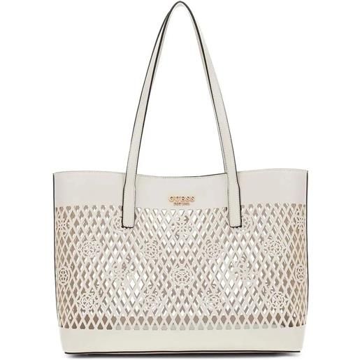 GUESS tote donna - GUESS bianco - hwpg99 11240