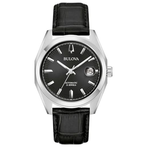 Bulova Orologio Uomo 98B334, Quarzo, Cinturino In Acciaio Inossidabile, Impermeabile 100 Metri - 2