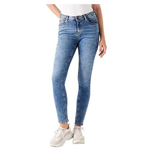Garcia jeans da donna celia skinny fit, blu, 36