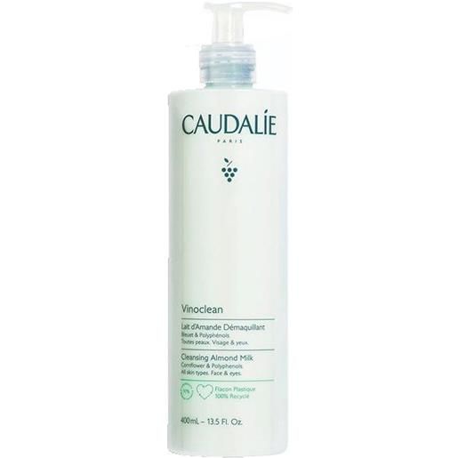 Caudalie vinoclean - latte di mandorla struccante, 400ml