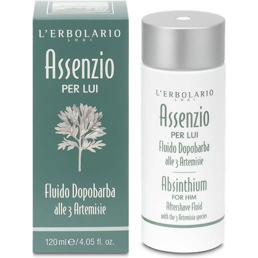 L'erbolario assenzio fluido dopobarba rasatura 120ml