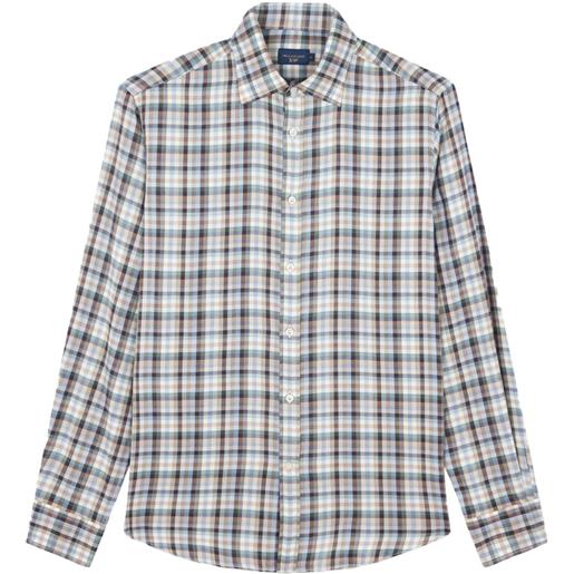 Paul & Shark camicia a quadri - blu