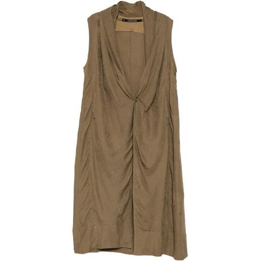Julius cappotto monk - marrone