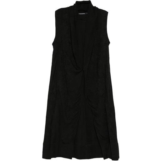 Julius cappotto monk - nero