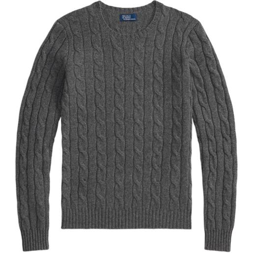 Polo Ralph Lauren tutina intrecciata in cashmere - grigio