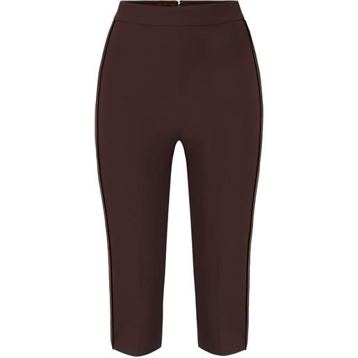 Elisabetta Franchi pantaloni capri - marrone