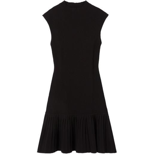 Claudie Pierlot abito plissettato - nero