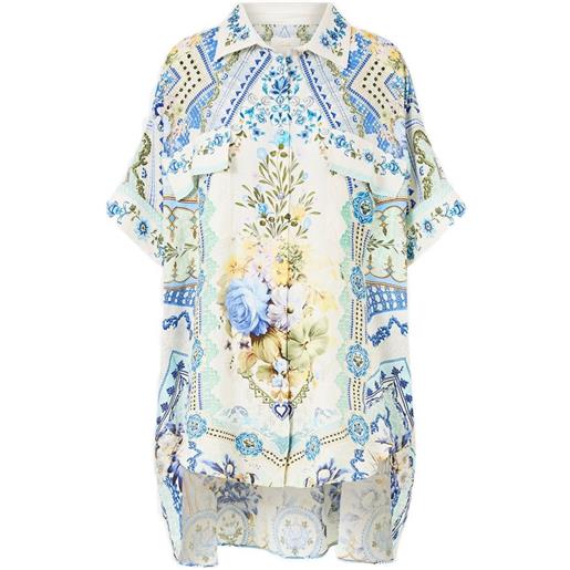 Camilla tunica oversize - toni neutri