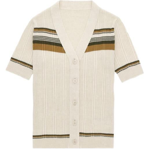 Fortela camicia a righe - toni neutri