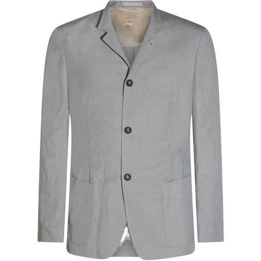 Eleventy blazer monopetto - grigio