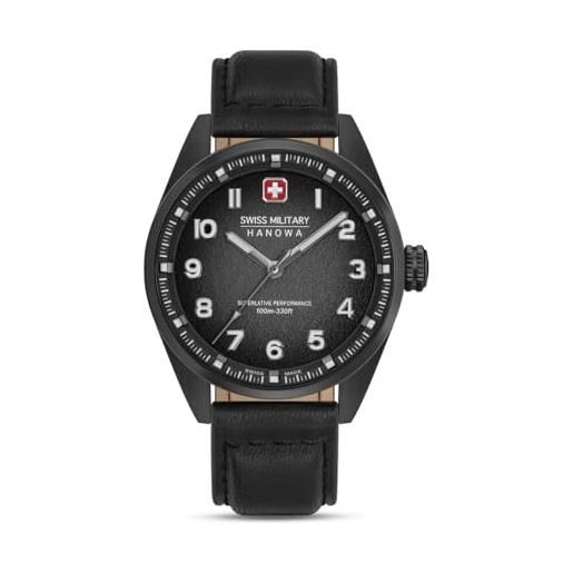 Orologio NSC01BS Nero - Quarzo, Cassa 43mm - Design Solido E Classico