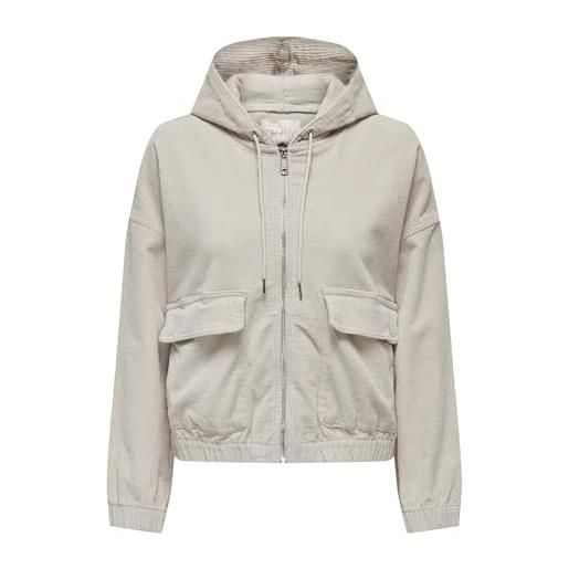 ONLY jacket onlkenzie jacket pumice stone xs pumice stone xs