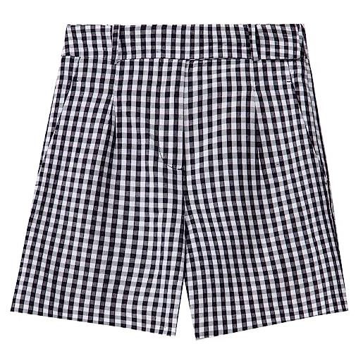 United Colors of Benetton bermuda 4ycnd900v pantaloncini, vichy bianco nero 914, 40 donna