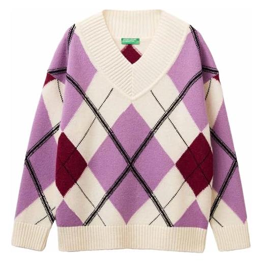 United Colors of Benetton maglia scollo v m/l