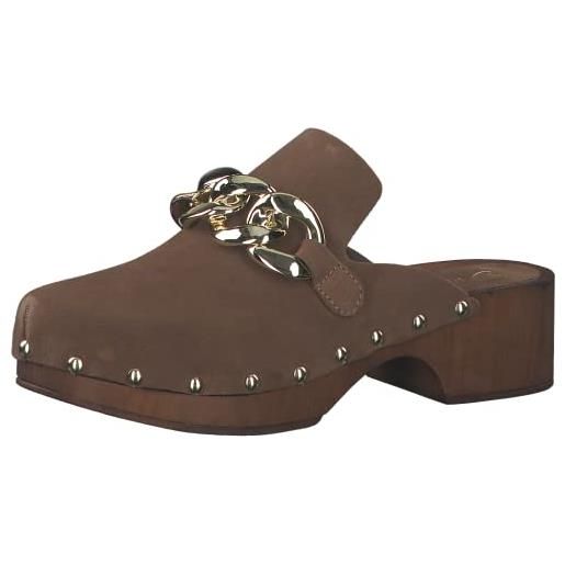 MARCO TOZZI donna 2-2-27301-20, sabot, cognac, 39 eu