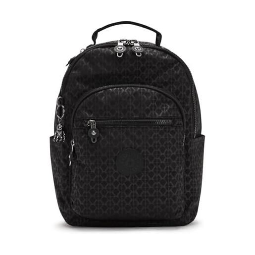 Kipling seoul s, borsa messenger unisex - adulto, signature emb, 16 x 25.5 x 35 cm