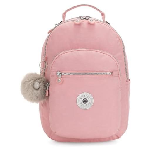 Kipling seoul s, borsa messenger unisex - adulto, bridal rose, 16 x 25.5 x 35 cm