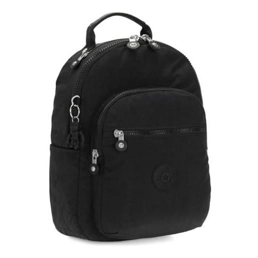 Kipling seoul s, borsa messenger unisex - adulto, black noir, 16 x 25.5 x 35 cm