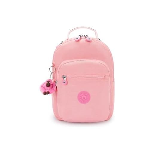 Kipling seoul s, borsa messenger unisex - adulto, coral sea, 16 x 25.5 x 35 cm