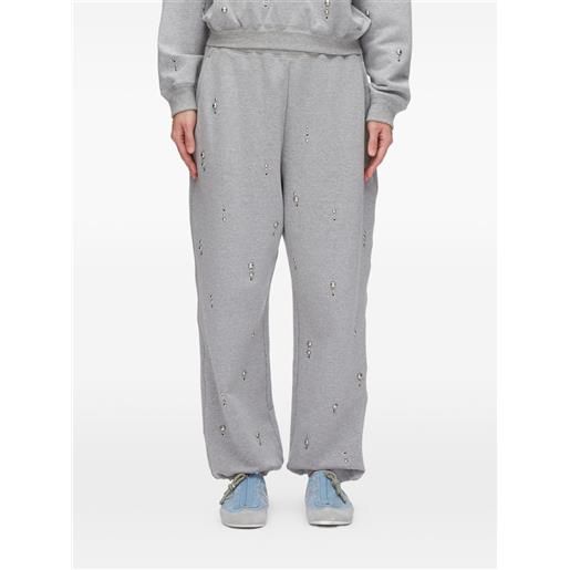 3.1 Phillip Lim dome embellishment track pants - grigio