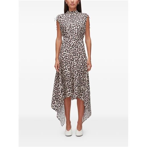 3.1 Phillip Lim abito con stampa leopardata - toni neutri