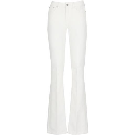DONDUP jeans svasati - bianco