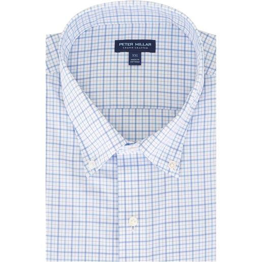 Peter Millar camicia a quadri - bianco