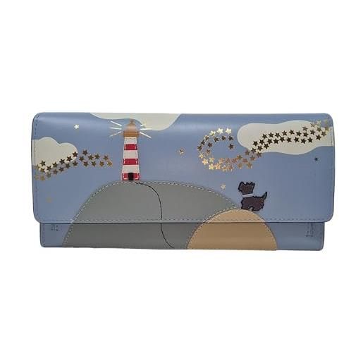Portafoglio Radley In Pelle Nera Con Pois - Con Tante Tasche E Sacchetto Portafoglio, Taglia Unica Donna