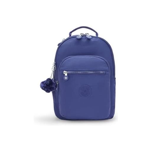 Kipling seoul s, borsa messenger unisex - adulto, ocean blue, 16 x 25.5 x 35 cm