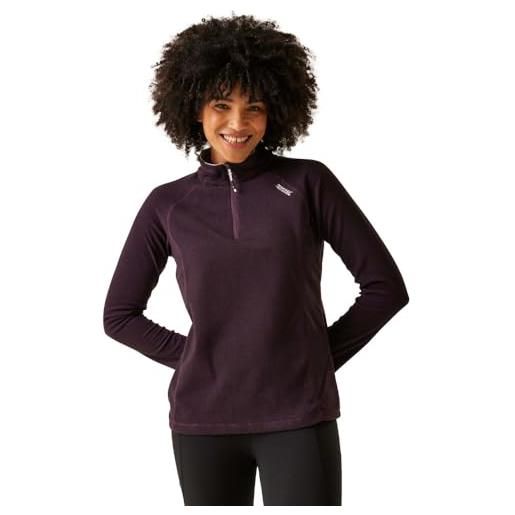 Regatta pullover da donna montes in pile leggero con mezza zip (confezione da 1)
