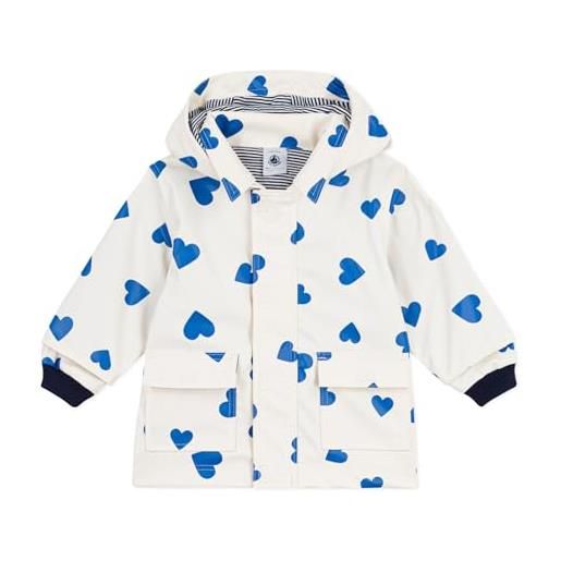 Petit Bateau abbigliamento giorno bambino ragazza, milk/crepuscolo, 12 mesi