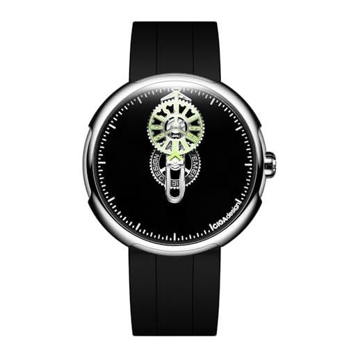 CIGA Design Z-Series Orologio Meccanico Automatico Scheletrato Rosso - Cinturini Inclusi