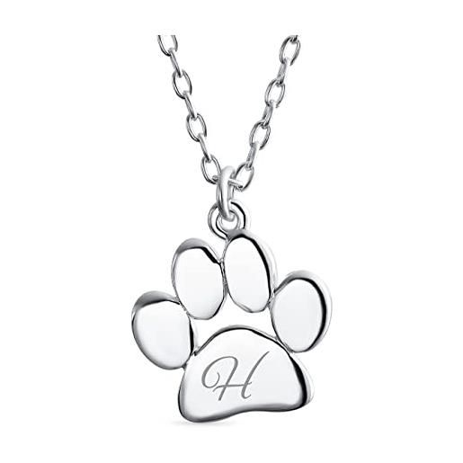Jiamiaoi Collana Gatto In Argento 925 Per Donna - Ciondolo 3D Con Zirconi E Catena 45cm