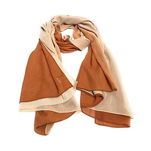 Liu jo sciarpa stola sfumata 2a3094 t0300 cammello
