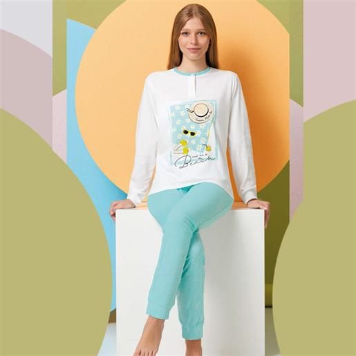 LOREZA ® Ragazze Bambini Pigiama Manica Lunga Cotone Set Due Pezzi Pigiama casa Vestito