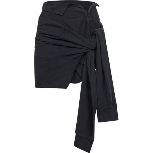 Balenciaga gonna stile polo - nero