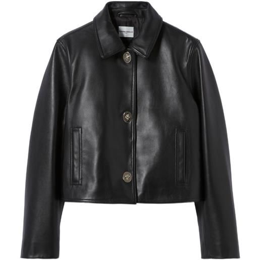 Claudie Pierlot giacca crop con bottoni - nero