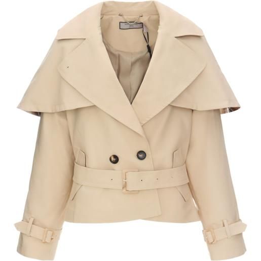 Urbancode giacca con cintura - toni neutri