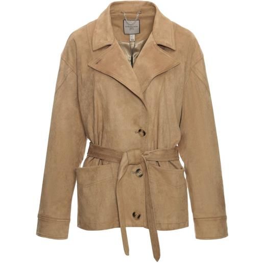 Urbancode giacca con cintura - toni neutri