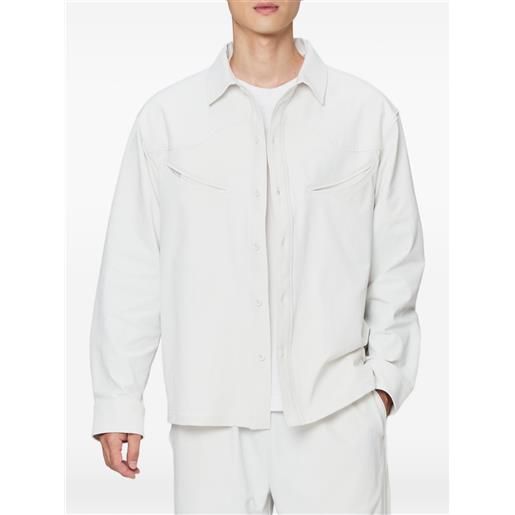 Off Duty camicia con taschino - toni neutri